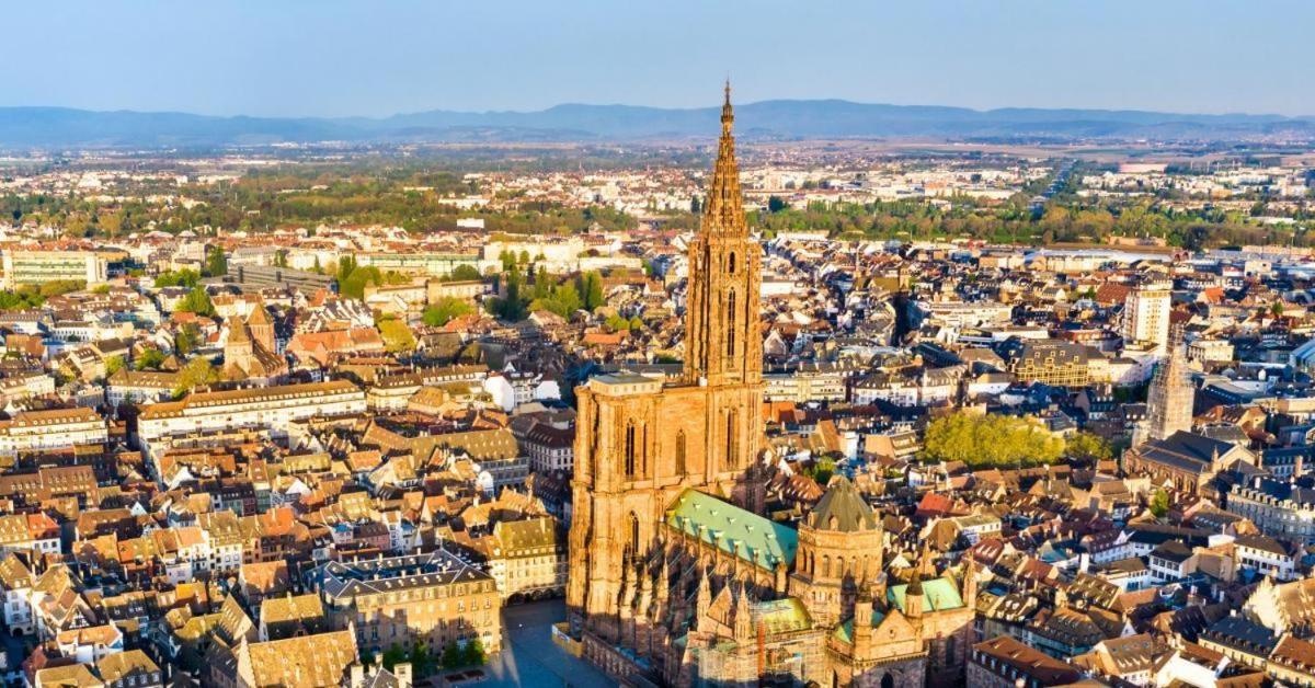 Appartement Rooftop - 5 Min Centre Ville Strasbourg Шильтігайм Екстер'єр фото